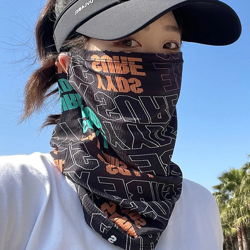 UV Block Face Neck Mask – Outdoor Sun Protection Scarf