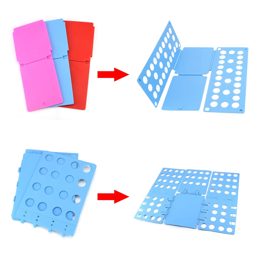 Home Storage Clothes Holder Quick Clothes Folding Board T Shirts Jumpers Organizer Fold Kids Magic Clothes Folder Save Time Zpaxo