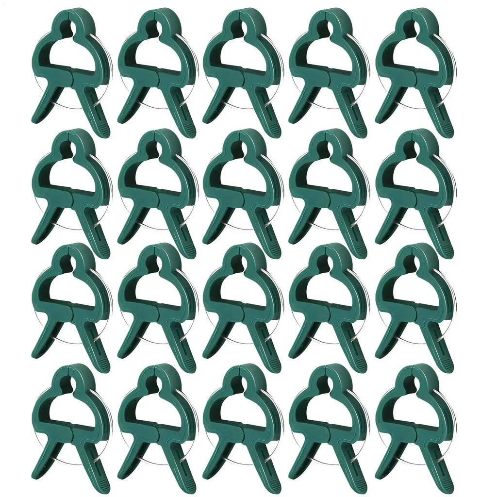 20-Pack Reusable Plant Clips – Tomato, Vine & Flower Support Plant Support Clips Zpaxo