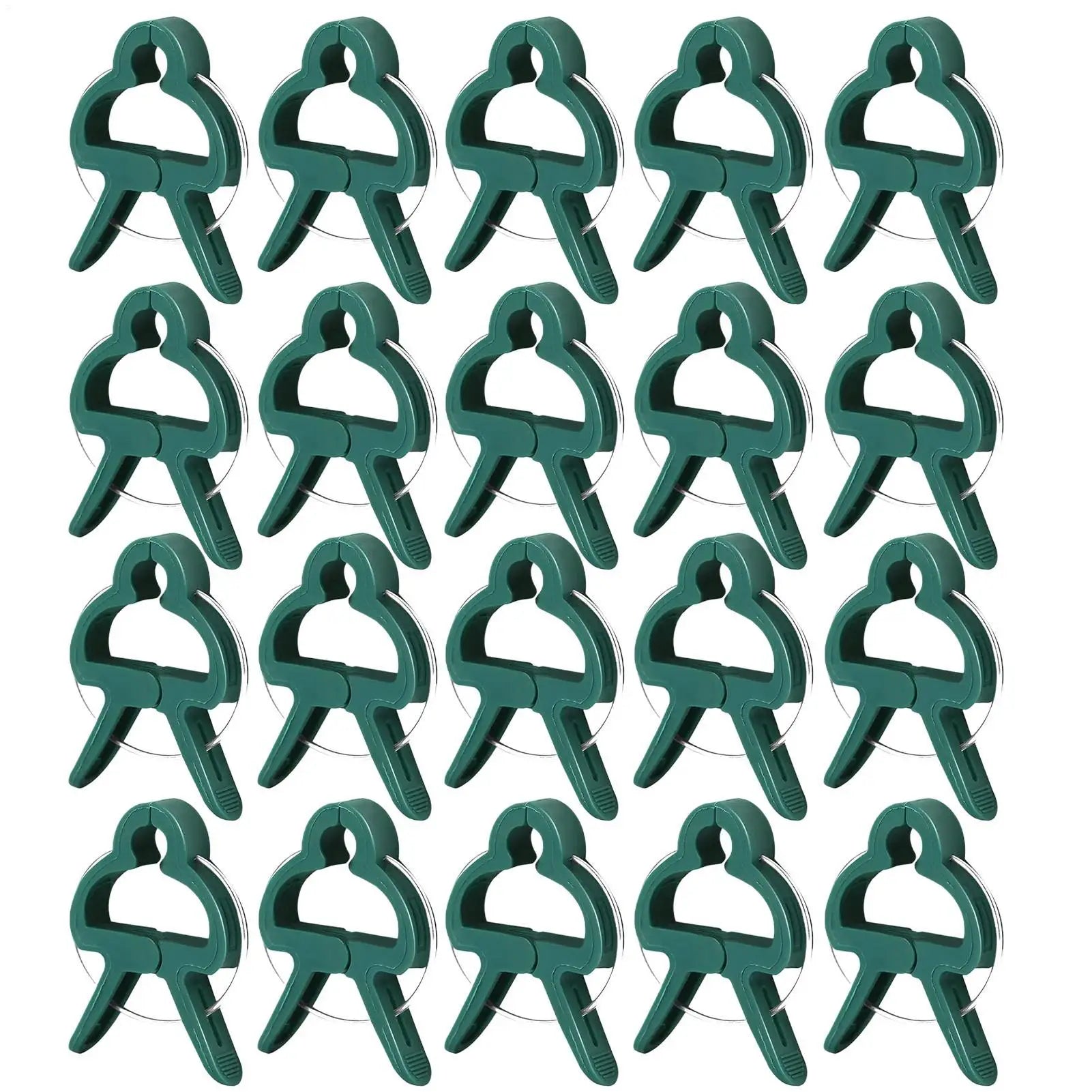 20-Pack Reusable Plant Clips – Tomato, Vine & Flower Support Plant Support Clips Zpaxo