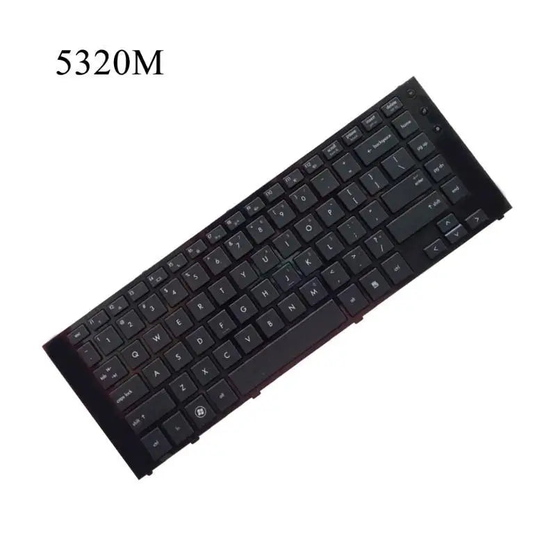 652F Replacement Keyboard for HP Probook 5320 5320m Series Laptop Keyboard US Layout Zpaxo