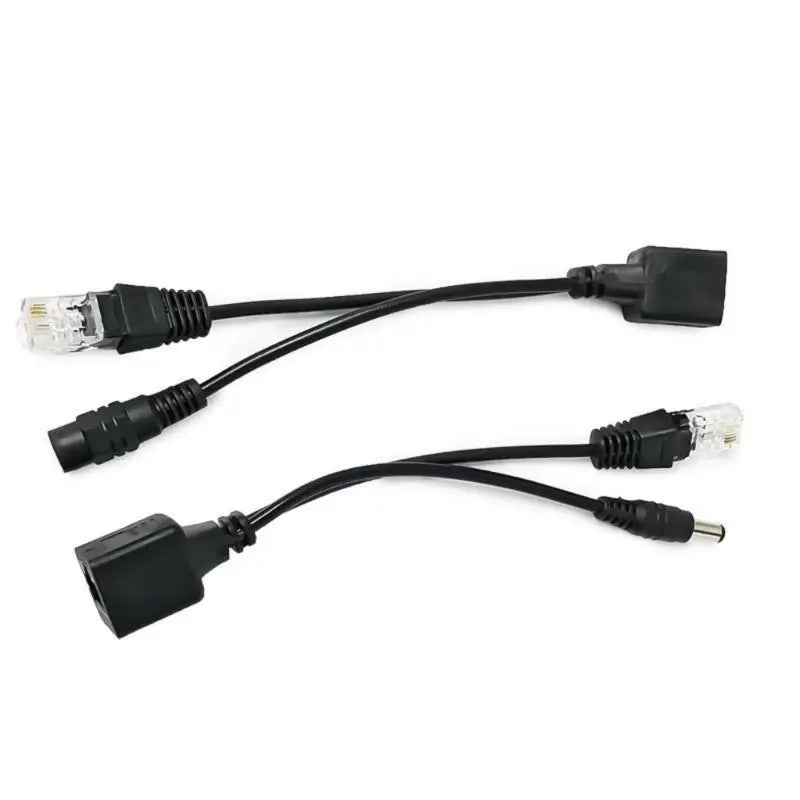652F Passive Poe Injector Splitter Short Distance Power Over Ethernet Zpaxo