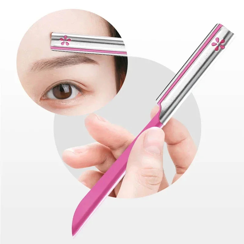 1 Eyebrow Epilator Sets Face Blade Shaver Portable Stainless Steel