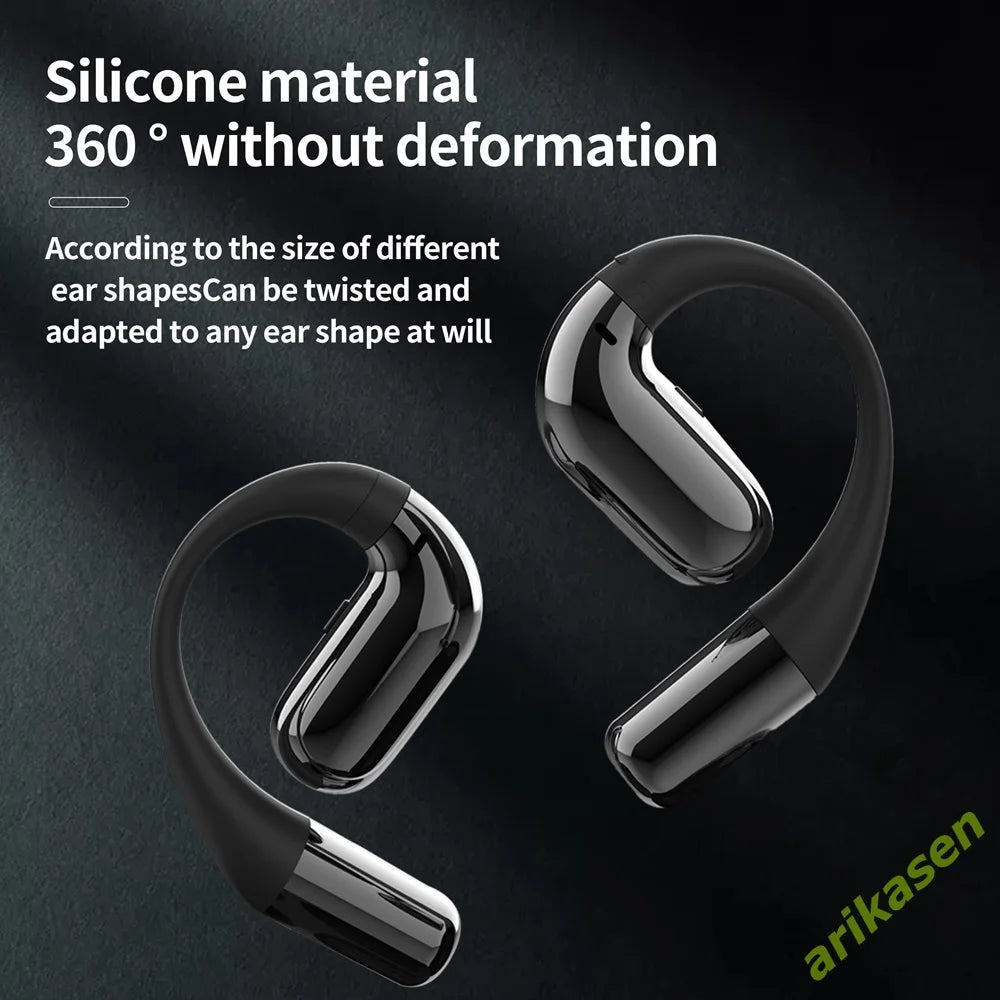 Open-ear Bluetooth Headphones Wireless Headset Earbuds Surroundings