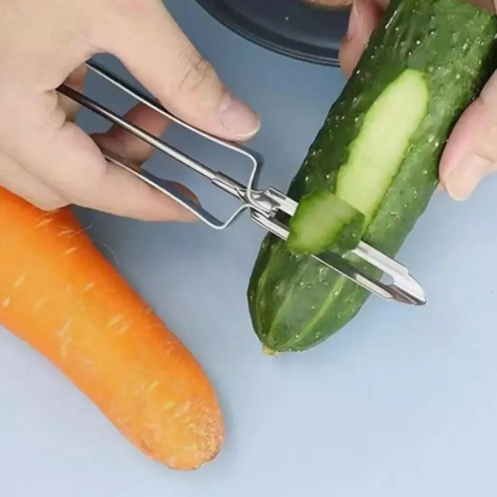 Veggie Peelers for Kitchen Multifunctional Comfortable Handle Peeling Tool Food Quick & Easy Peeling Kitchen Tools Kitchen Zpaxo