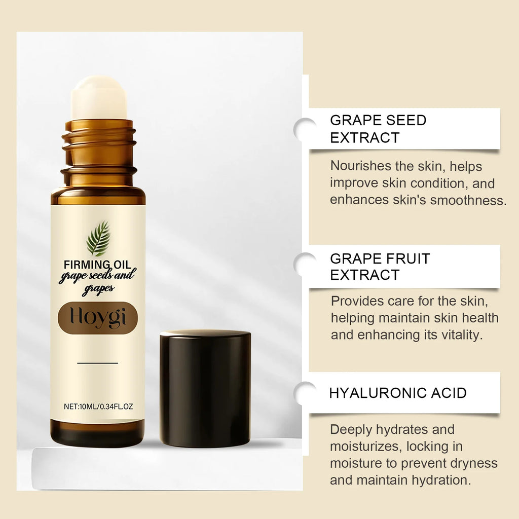 Grape Seed Firming Oil Moisturizing Nourishing Relieve Dryness Brightening Skin Tone Smoothing Tightening Rejuvenation Skin Care Zpaxo