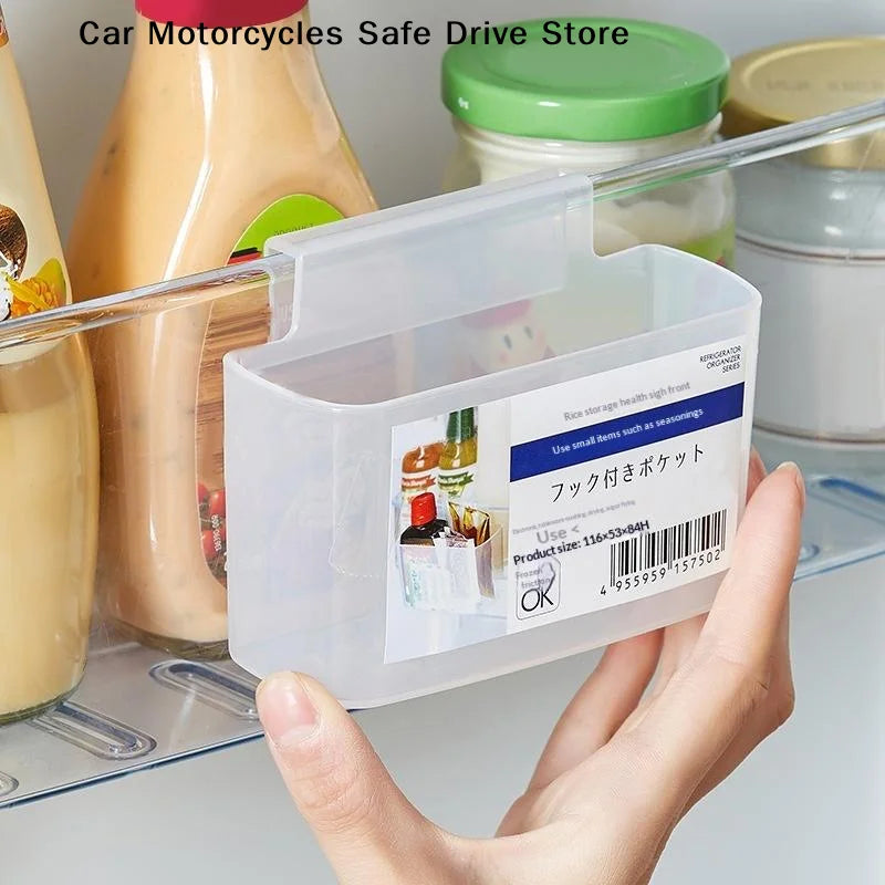 CM1Pcs Sliced Cheese Holder Fridge Refrigerator Side Door Organizer