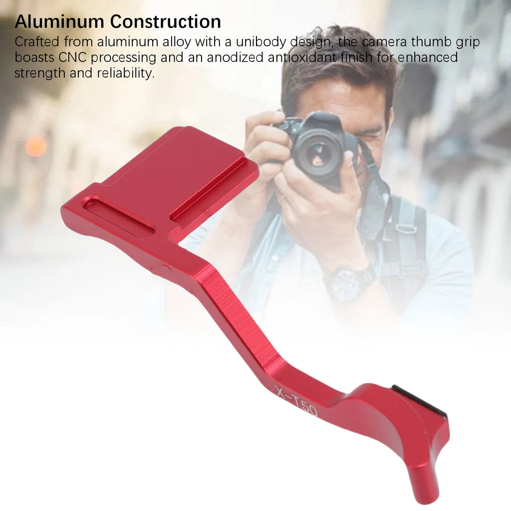 Camera Thumb Support Grip Shoe Cover Hand Ergonomic Fit Aluminum
