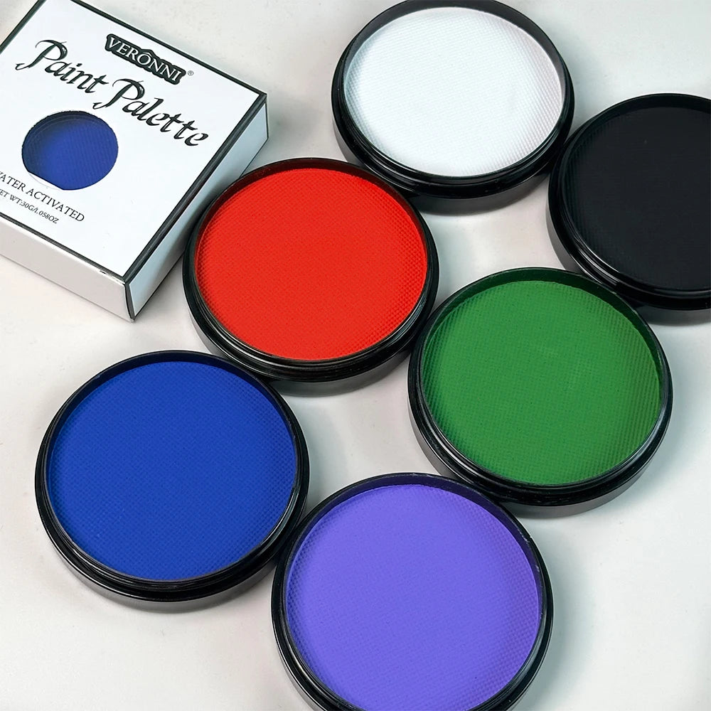 Professional Face Body Paint Safe Single Halloween Christmas Makeup Zpaxo