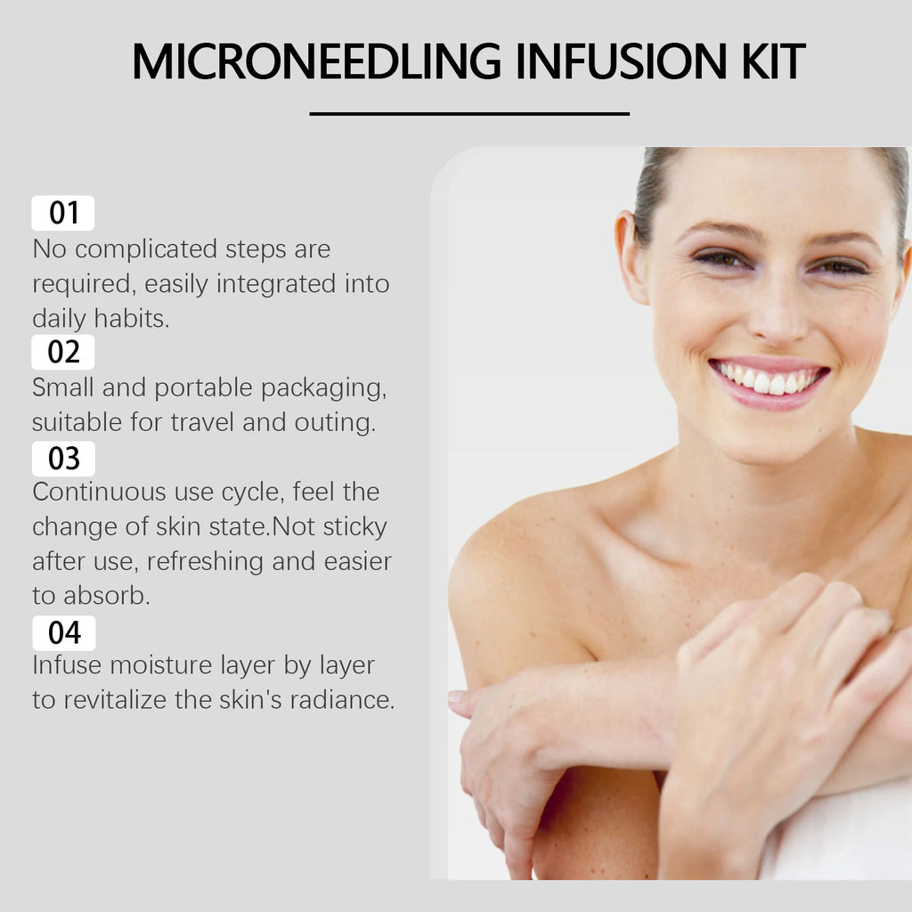 Eelhoe Hyaluronic Acid Microneedling Facial Serum Kit – Firming Facial Serum Kit Zpaxo