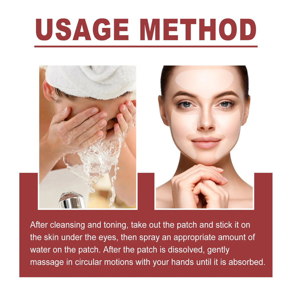 Collagen Membrane Facial Mask – Anti-Aging Skin Tightening Set Collagen Face Mask Zpaxo
