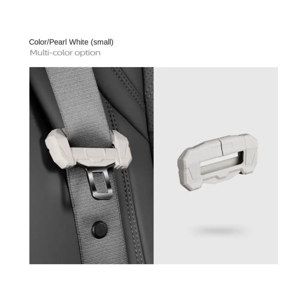 2 pcs Anti Scratch Belt Buckle Covers Silicone Case Anti Abnormal Noise Seat Belt Clip Snap Protector 2 pcs Protective Cover Zpaxo style 6