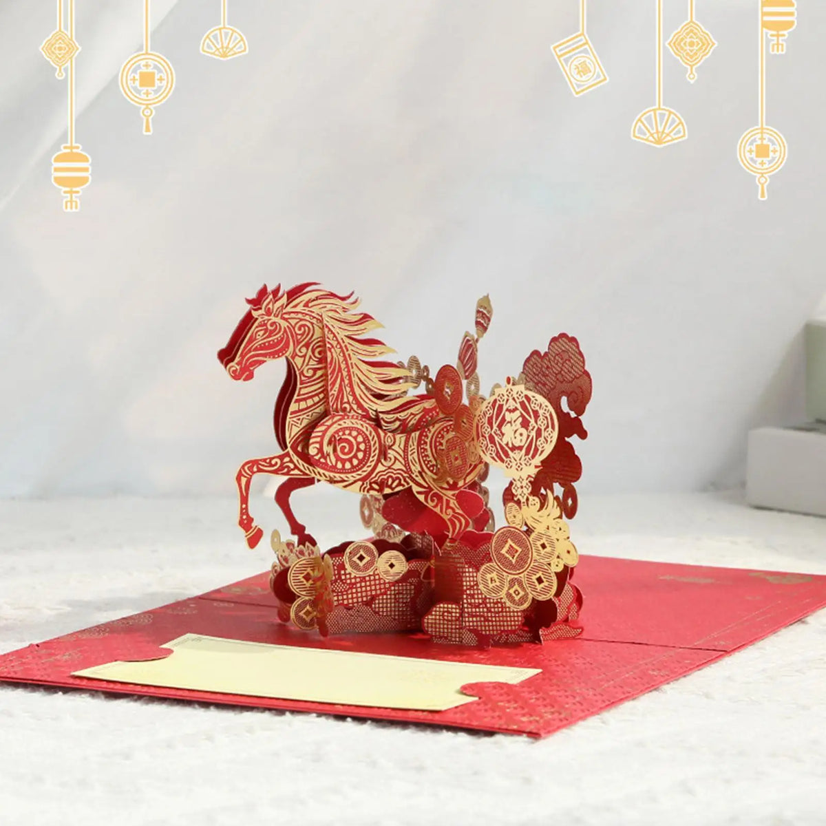 Vintage Horse Birthday Card 2026 Greeting Keepsake Men Women Kids Zpaxo