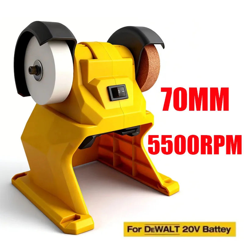 Electric Bench Grinder Cordless Double Polishing Grinding Stone Knife