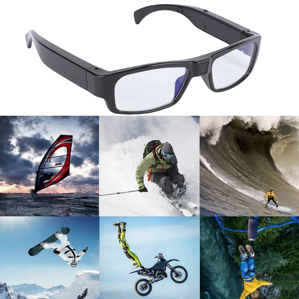 Camera Glasses Sports Action 1080P HD Video Recording Photos Taking