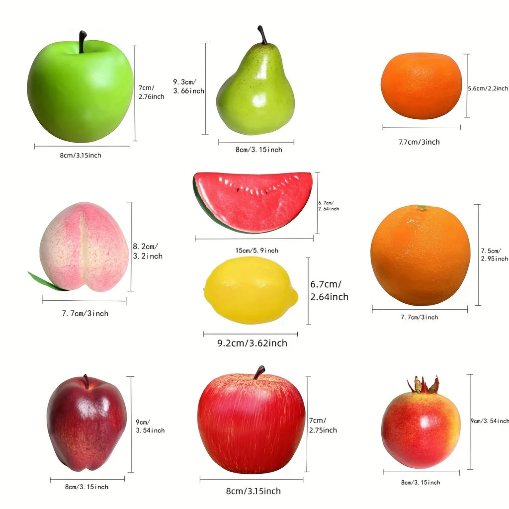 Artificial Fruit Simulation Fruits Fake Vegetable Model Photography