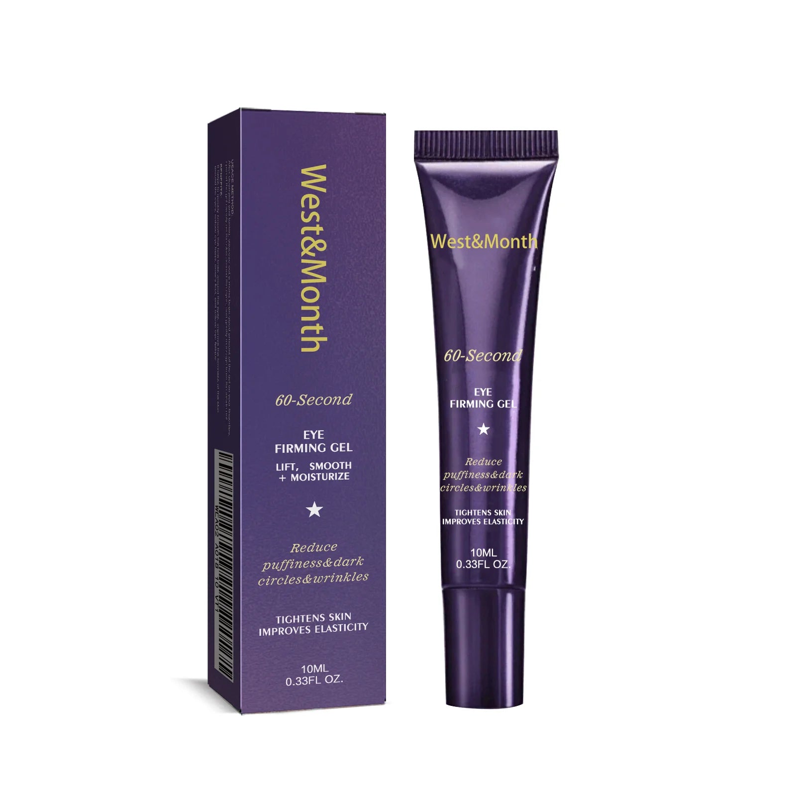 WEST MONTH Firming Eye Gel – Dark Circles & Puffiness Eye Firming Gel Zpaxo 10ml Boxed