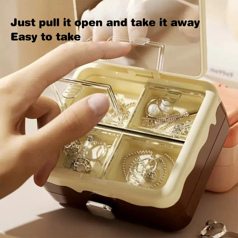 Ideal Bridesmaid Gifts Mini Jewelry Storage Box Travelling Birthday Zpaxo