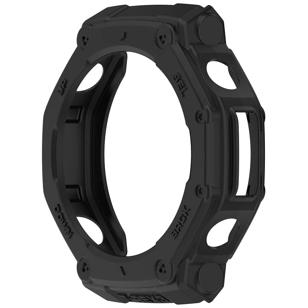 TPU Hollow Case Anti-Scratch TPU Half Cover Soft Case Cover Hollow Protector Shell for T-REX3 Smart Watch Accessories Zpaxo Black China Mainland