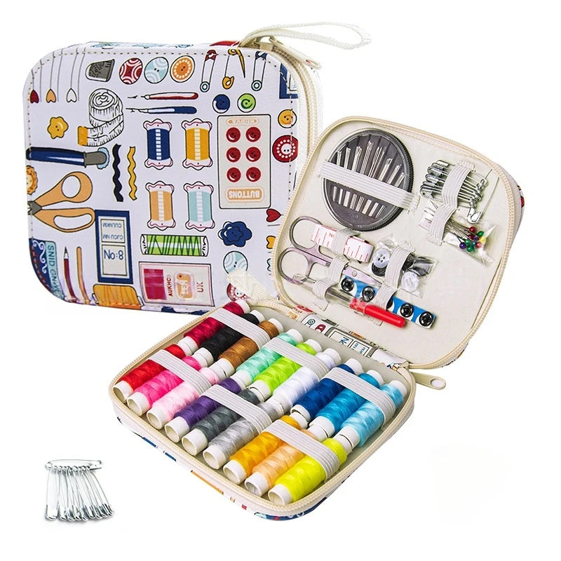New Premium Sewing Supplies Set - Complete Sew Kit of Needle and Thread for Beginners Basic Home Hand Sewing Repair Kits Zpaxo