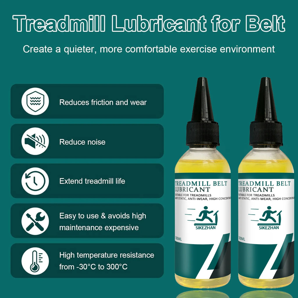 100ml Treadmill Lubricant Oil – Belt Lubricant for Home and Commercial Treadmills, Reduce Friction, Extend Belt and Motor Life Zpaxo