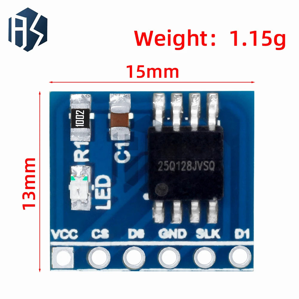 W25Q128 W25Q64 W25Q32 32bit 64bit 128Mbit 8MByte FLASH Norflash Zpaxo