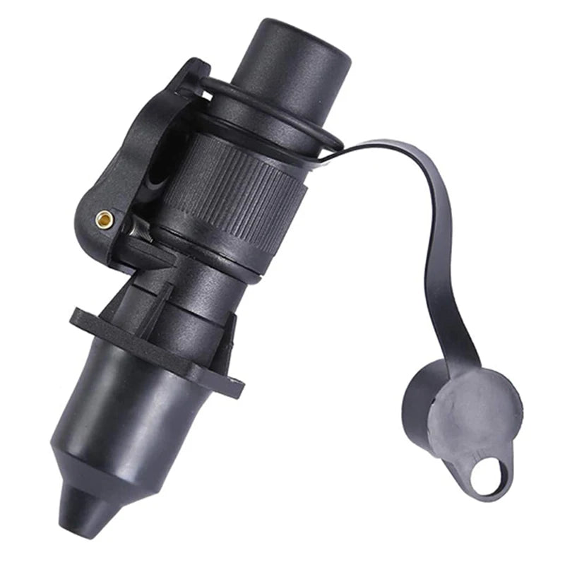 3-Pin Trailer Socket Connector 12V – DIN Round Plug for Caravan
