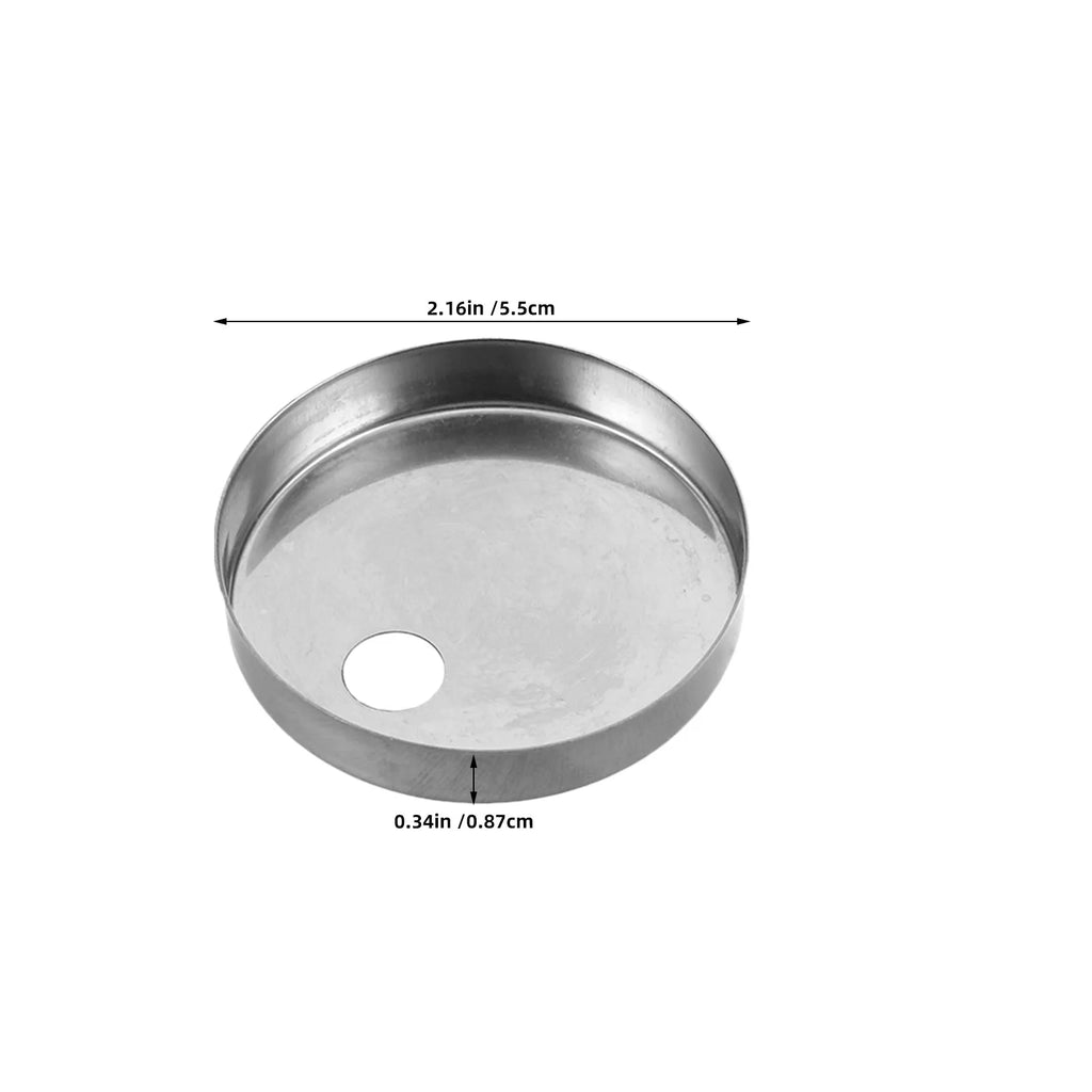 Universal Toilet Bolt Cover Caps Stainless Steel Screw Covers Seat