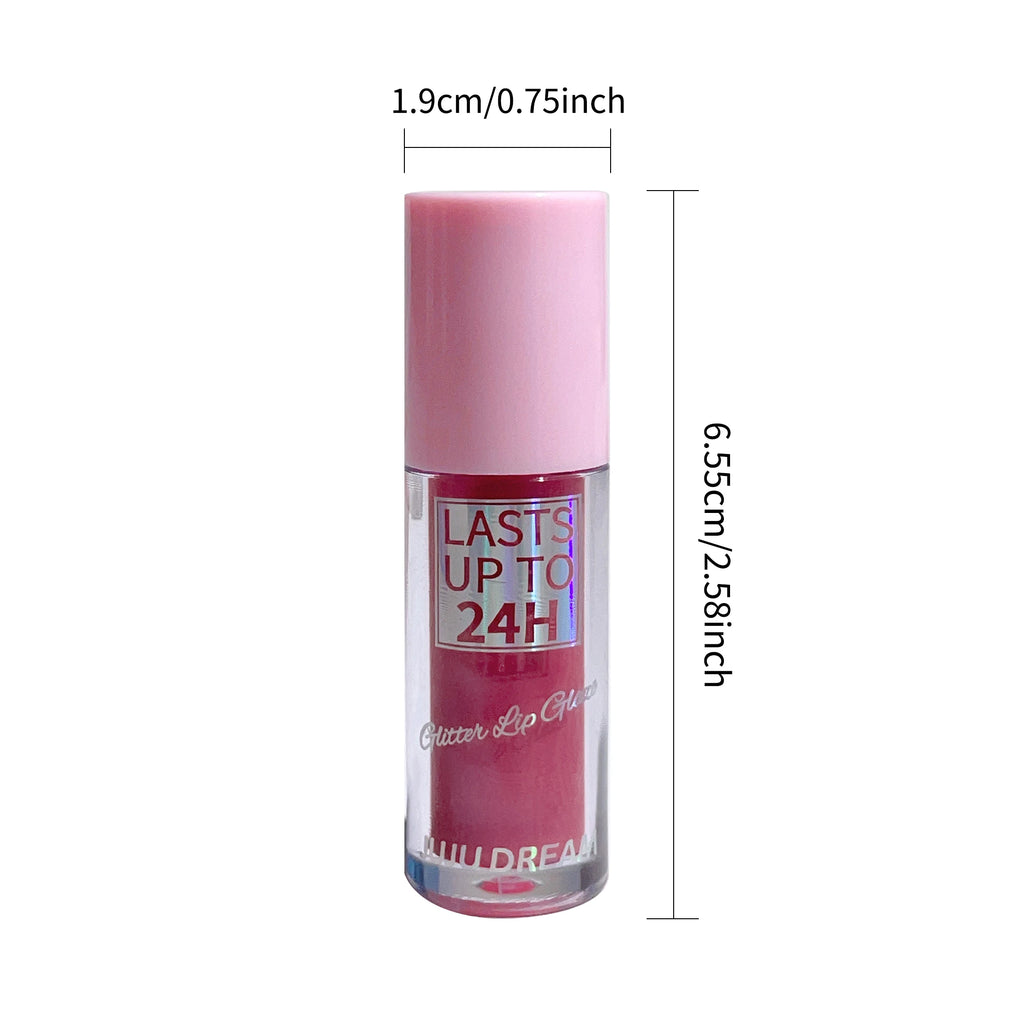 Flowing light Glitter Lip Glaze Long Lasting Lip Gloss Waterproof Liquid Lipstick Makeup Lip Oil Lip Tint Moisturizing Zpaxo