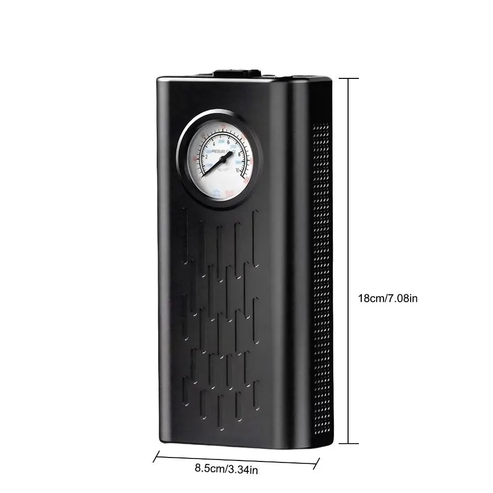 Pointer Pressure Gauge Digital Car Tire Inflator Wireless Portable Electric Air Compressor Fast Inflation Leak-Proof Zpaxo