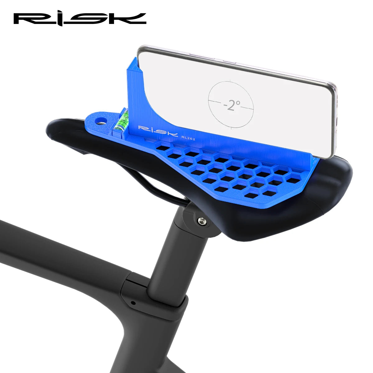 Bike Saddle Seat Cushion Horizontal Angle Measuring Tool Bicycle