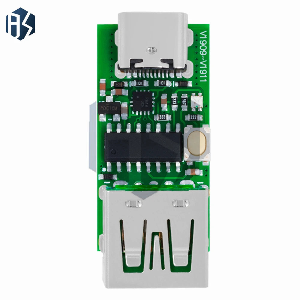 Type-c PD3 0 QC3 3A Charging Trigger Module 3 7V 4 2V Auto Protocol Zpaxo