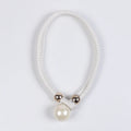 Pearl Curtain Tieback Adjustable Curtain Clip Tie Back Buckle Curtain Rope Pull-outs Curtain Decor for Home Bedroom Office Zpaxo White