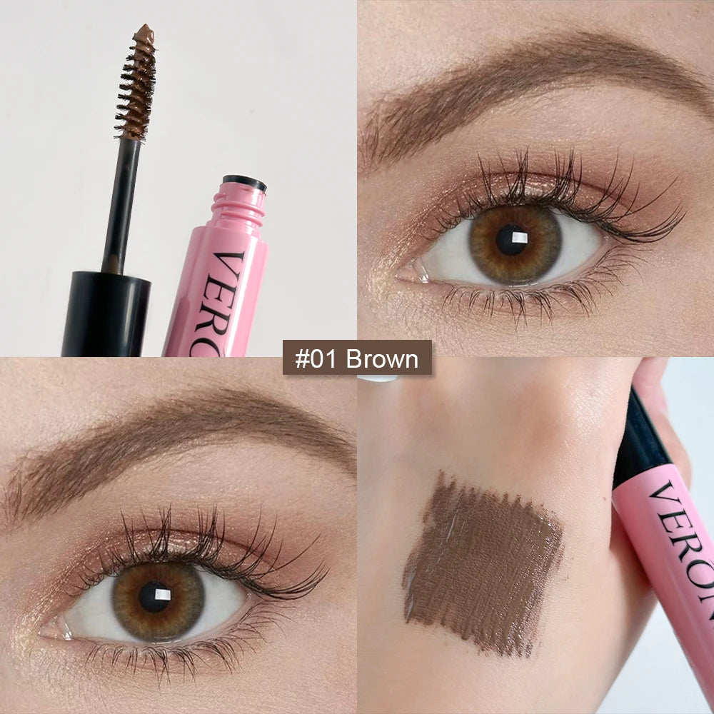 Tinted Brow Mascara Natural 4 Eyebrow Tint Makeup Long Lasting Zpaxo 01 brown