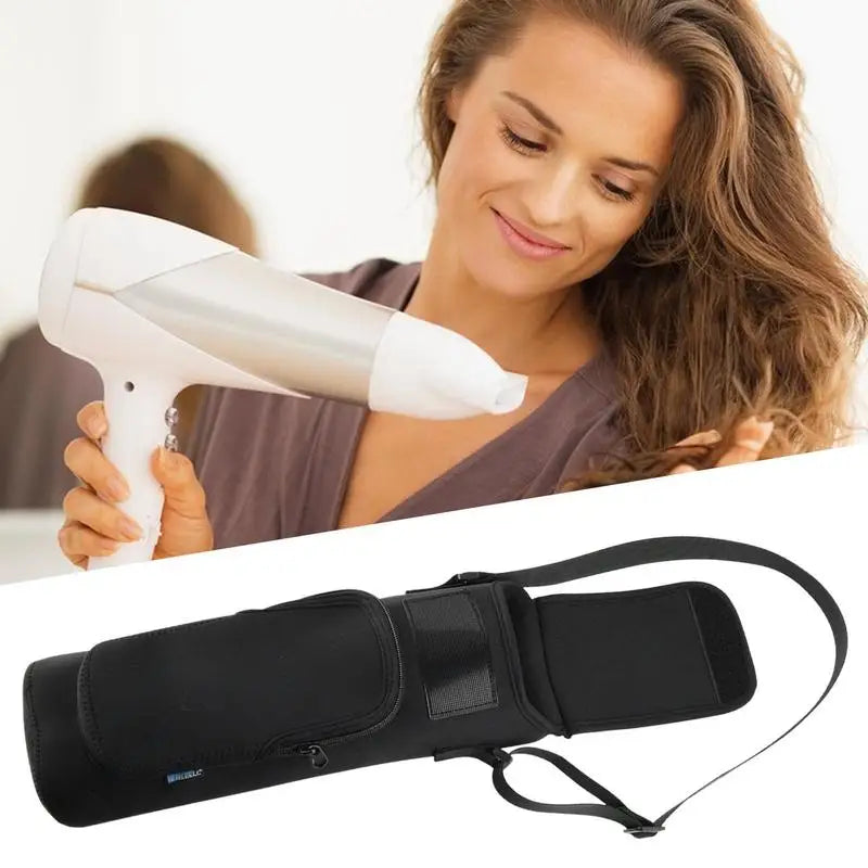 Waterproof Hair Dryer Travel Case – Heat-Resistant Storage Bag Hair Tool Travel Bag Zpaxo