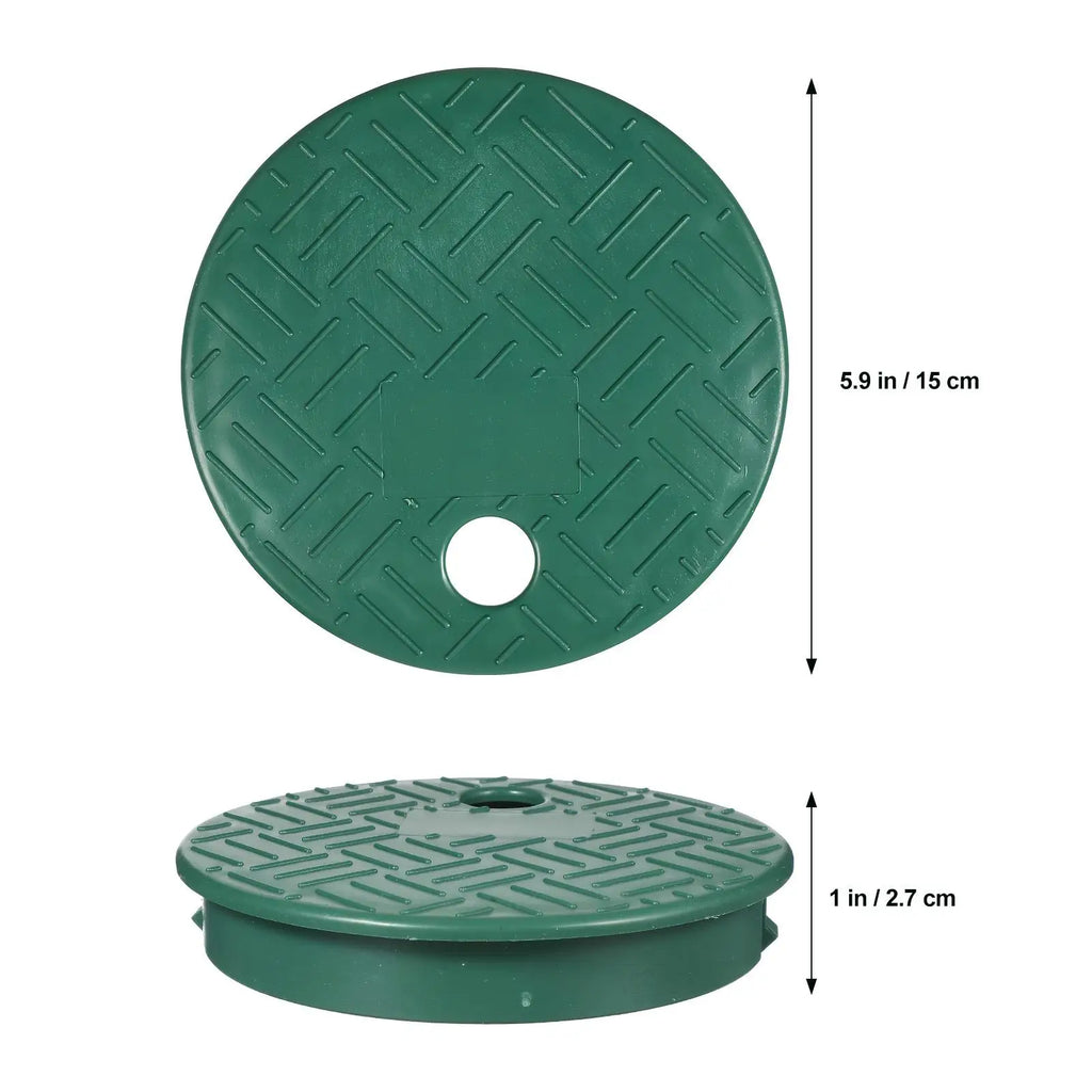 Circular Valve Box Cover Sprinkler System Irrigation Control Water