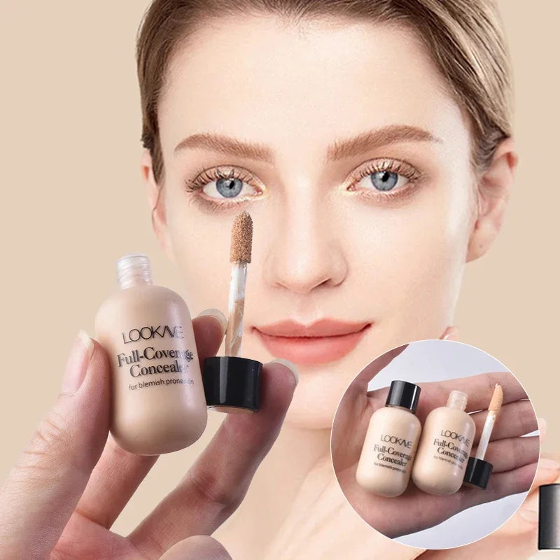 Full Cover Liquid Concealer Cream Makeup Moisturizing Eye Dark