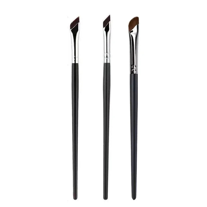 Sickle Eyeliner Brush Eyeshadow Blade Brush Detail Brush Oblique Eyebrow Brushes Undereyelid To Sleeping Silkworm Makeup Tools Zpaxo 01-02-03