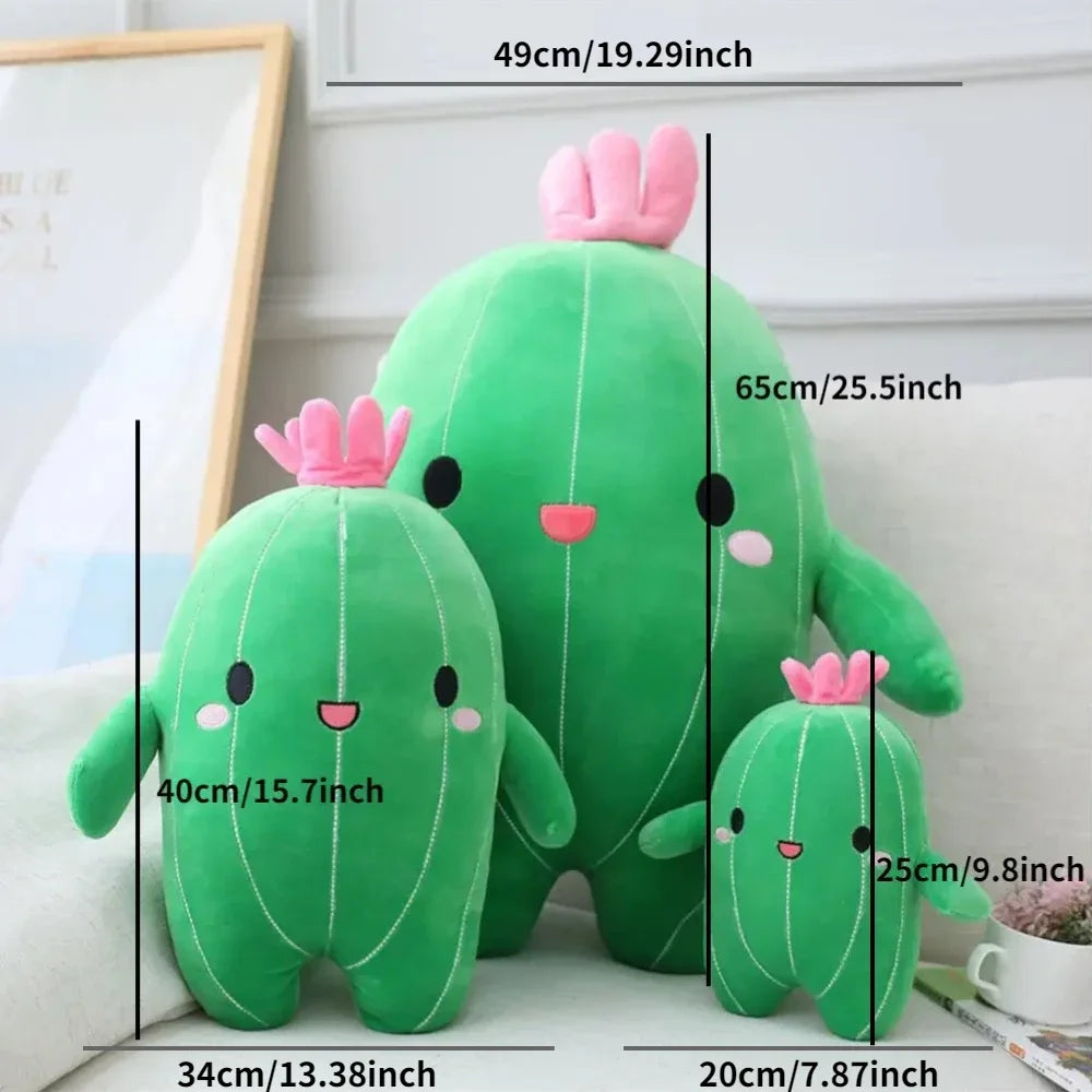 25 40 Kawaii Simulation Cactus Plush Toy Cute Stuffed Plants Plushies
