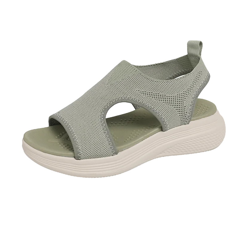 Women Summer Shoes 2026 Mesh Fish Platform Sandals Women's Open Toe