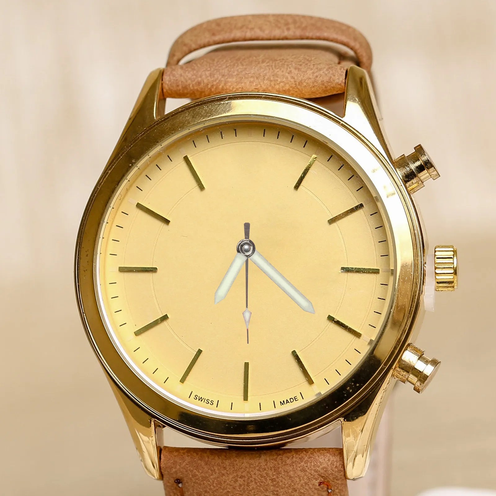 Watch Hands Night Glow Luminous Iron Replacement Hour Minute Second