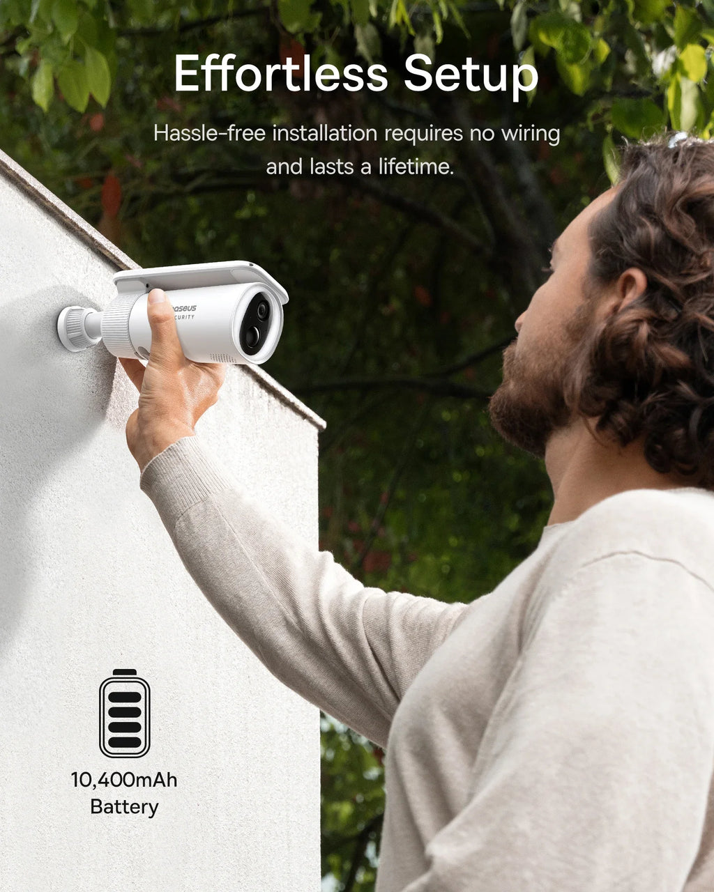 Baseus Security S1 Outdoor Camera Solar Wireless Wifi Solocam Forever