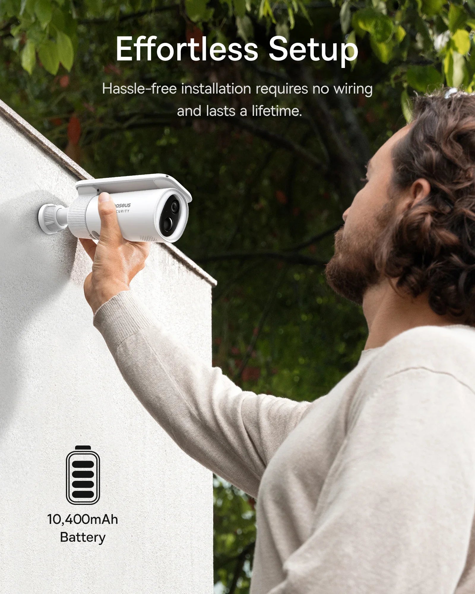 Baseus Security S1 Outdoor Camera Solar Wireless Wifi Solocam Forever