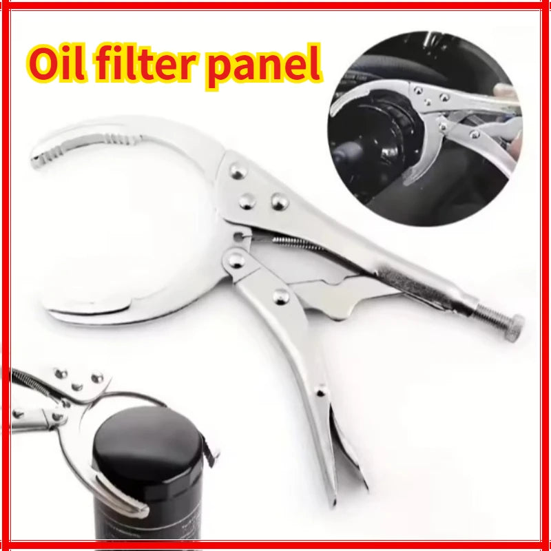 Clamp Filter Wrench Oil Grid Wrench Oil Change Adjustable Multi-Function Engine Oil Filter Wrench Car Disassembly Tool Repair Zpaxo