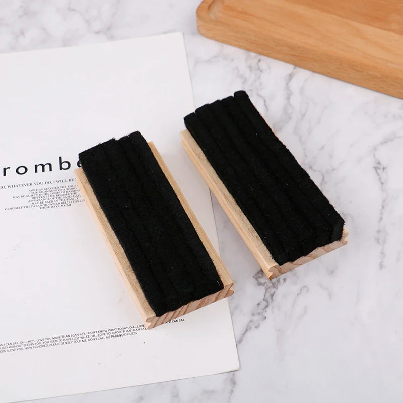 Large Board Eraser Board Cleaner Blackboard Wool Felt Eraser Wooden Chalkboard Duster Classroom Cleaner Kit Zpaxo