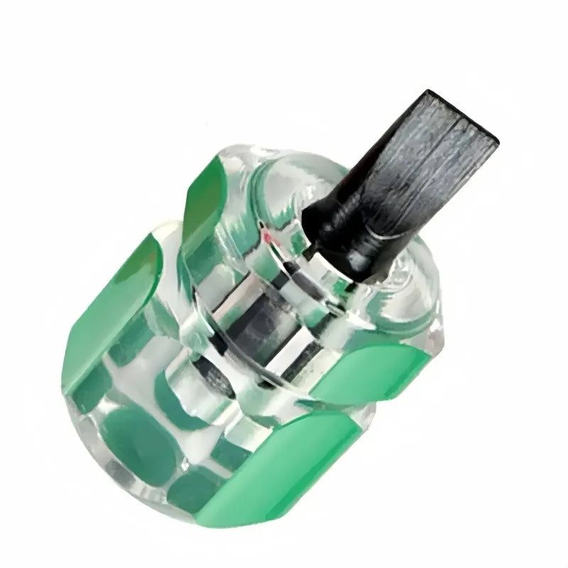 Ultra short mini cross flathead screwdriver Zpaxo Green word