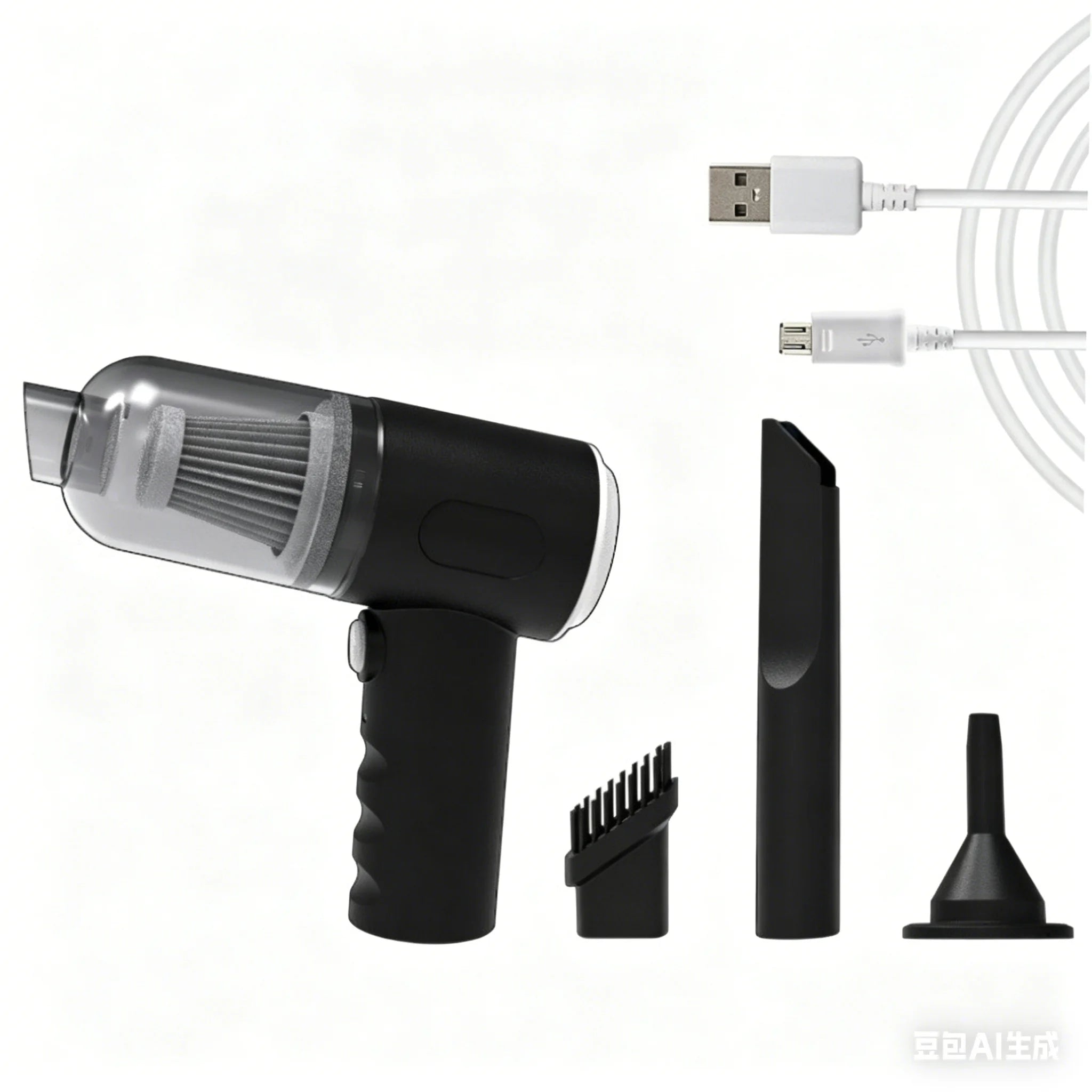 1PC High Power Wireless Handheld Vacuum Cleaner 120W Portable Dual Use for Home Car Professional Cyclone Suction Technology Zpaxo Vacuum Cleaner