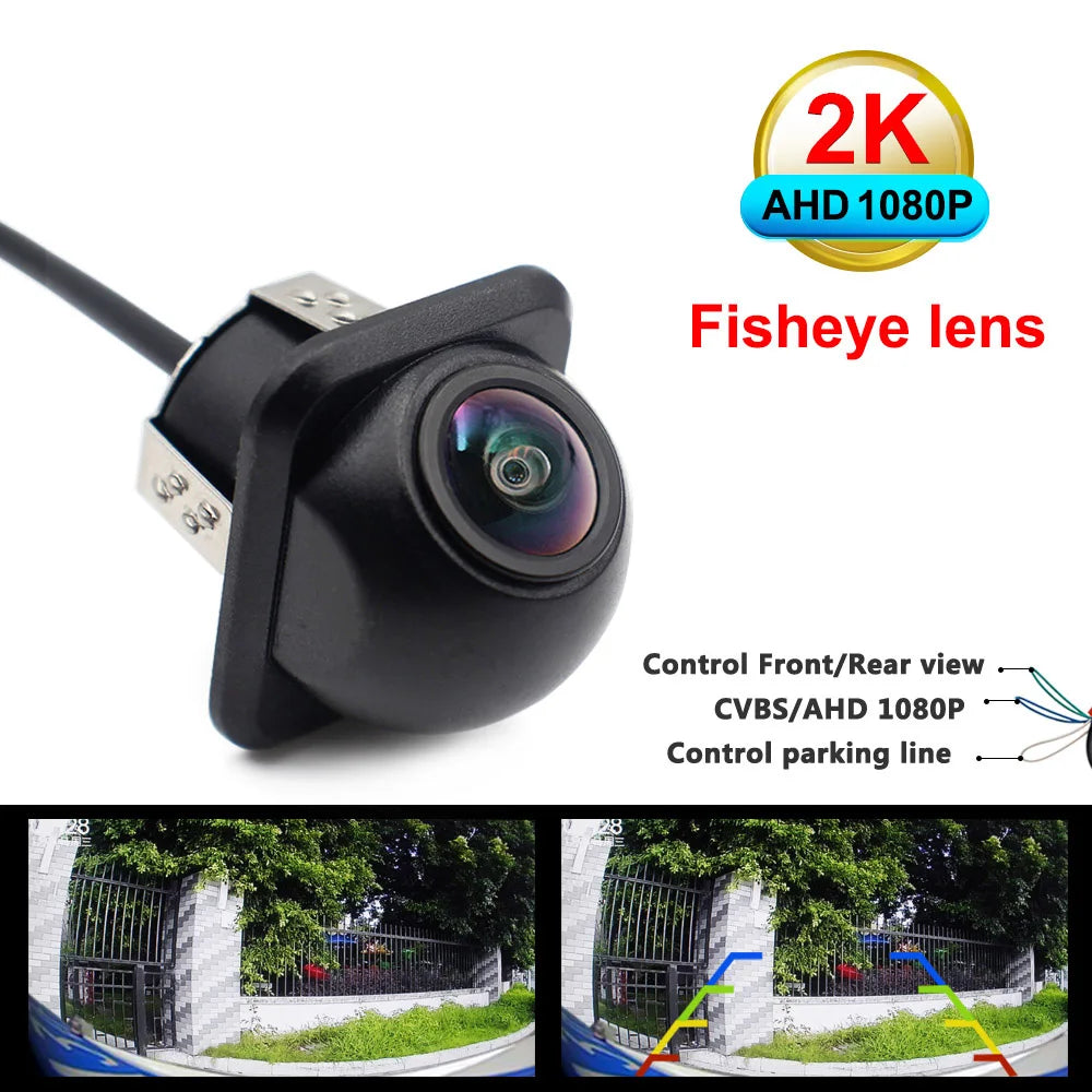 AHD 1920x1080P CVBS CCD Car Rear View Camera Full HD Night Vision 170