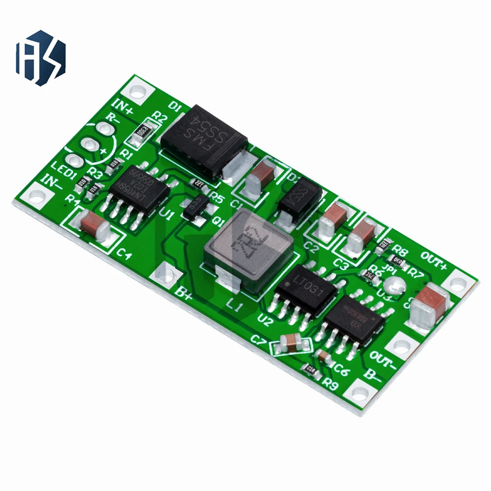 Uninterruptible Power Supply Module (5V 2A): 12V Polymer Lithium UPS – Protection & Route Monitoring Functions Included Zpaxo