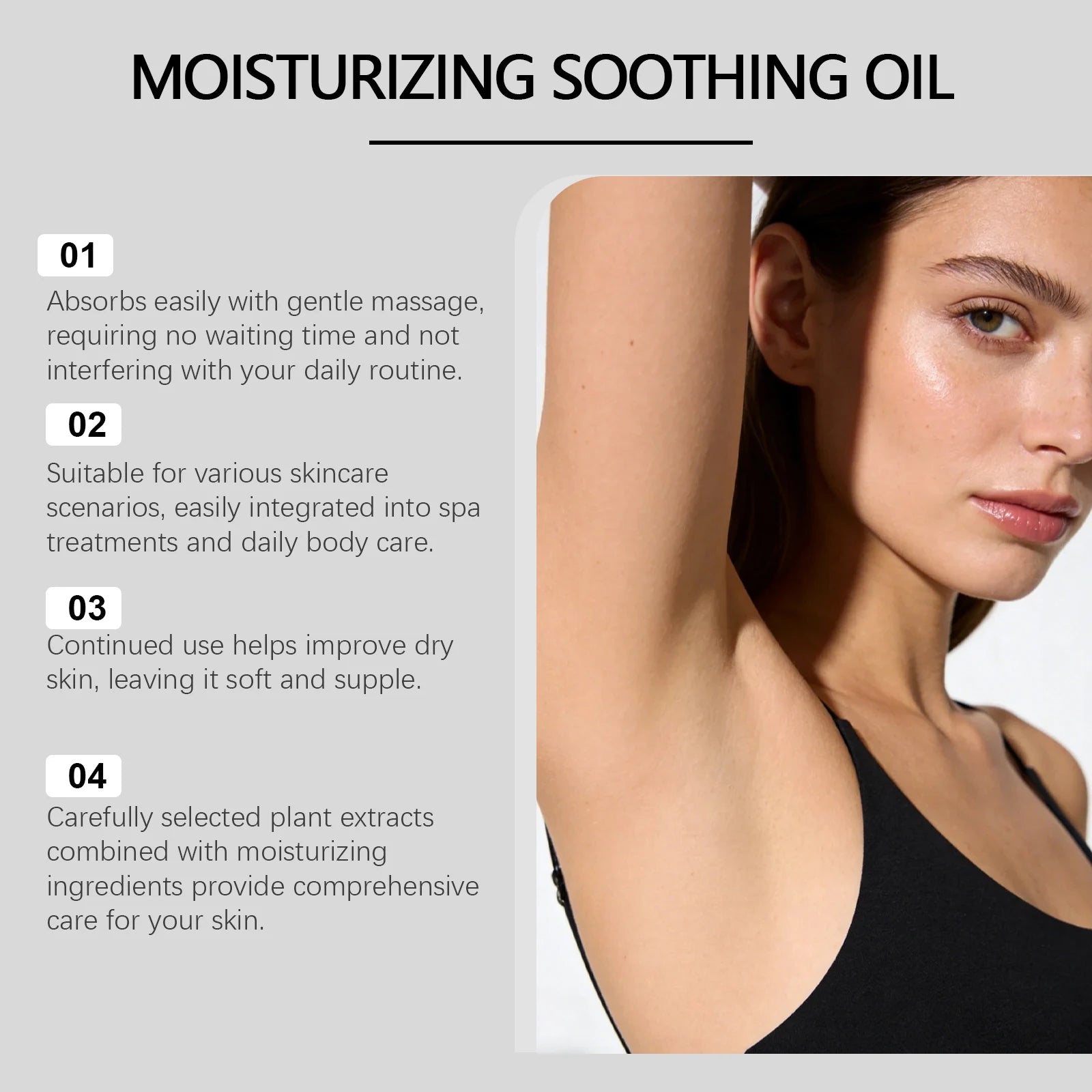 Moisturizing Soothing Oil Post Hair Removal Soothing Moisturizing Skin Improve Drynesscare Oil Lightweight Non Irritating Daily Zpaxo